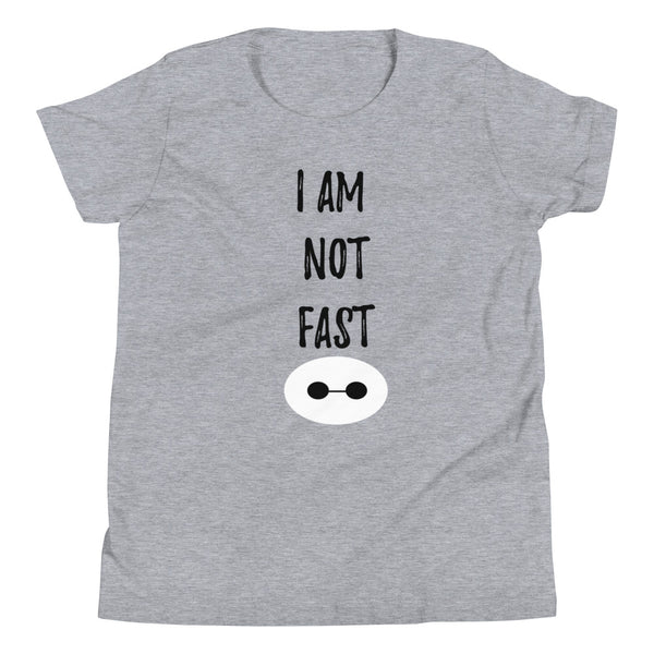 Baymax I Am Not Fast Kids T-Shirt Tee for Kids Disney Big Hero 6 Kids T-Shirt