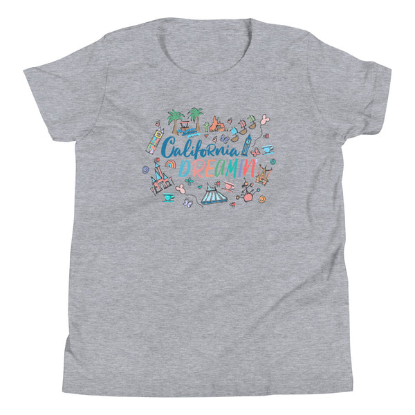 Disneyland California Dreaming Youth Short Sleeve T-Shirt