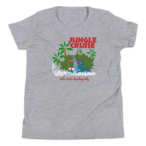 Jungle Cruise Kids T-shirt Adventureland Kids Short Sleeve T-Shirt
