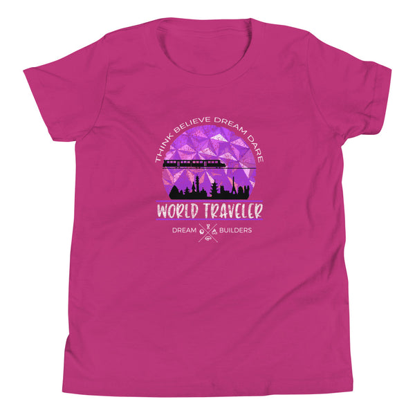 Dream Builders Kids T-Shirt Epcot World Traveler Kids T-shirt