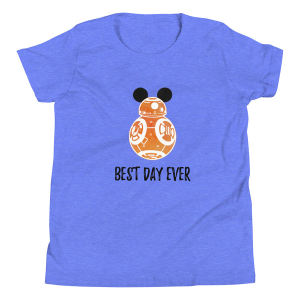 BB8 Star Wars Kids T-shirt Best Day Ever Disney Mickey Ears Kids T-shirt