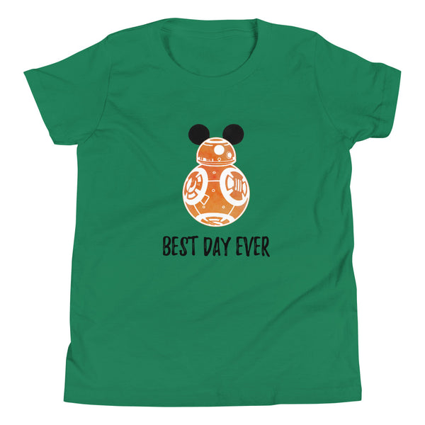 BB8 Star Wars Kids T-shirt Best Day Ever Disney Mickey Ears Kids T-shirt