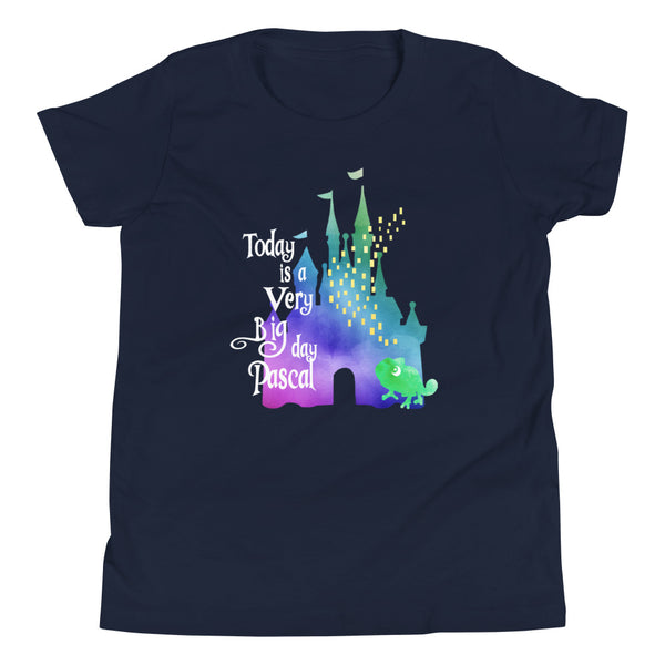 Rapunzel and Pascal Kids Today is a Very Big Day Tangled Disney Kids Shirt