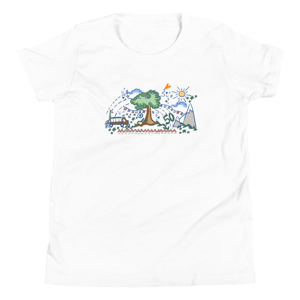 Animal Kingdom 50th Anniversary Kids T-Shirt Tree of Life Disney Kids T-Shirt
