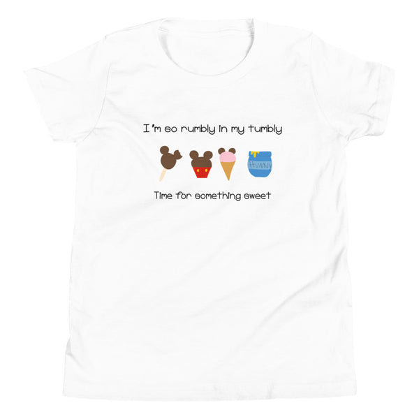 Winnie the Pooh Kids Disney Snack I'm So Rumbly in My Tumbly T-shirt