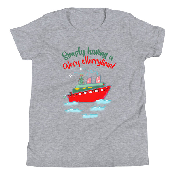 Very Merrytime Kids T-Shirt Disney Cruise DCL Disney Christmas  Cruise Kids T-Shirt