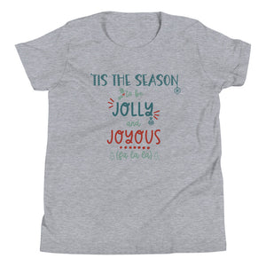 Muppets Christmas Carol Jolly and Joyous Disney Holiday Youth Short Sleeve T-Shirt