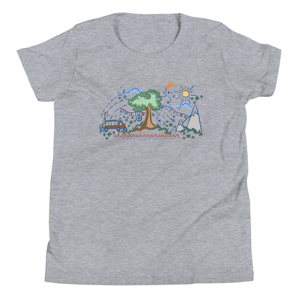 Animal Kingdom Kid's T-Shirt Disney Parks Shirt Tree of Life Disney World Animal Kingdom Kid's Shirt