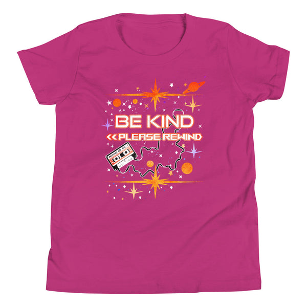 Guardians of the Galaxy Kids T-Shirt Be Kind Please Rewind Disney Marvel  Youth Short Sleeve T-Shirt