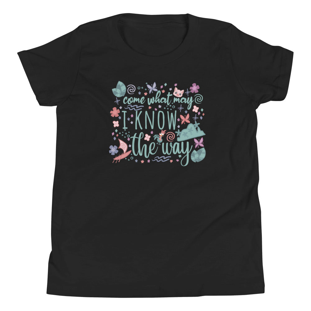 Moana Come What May Kid's Shirt I Know the Way Disney Princess Moana Kid's Shirt