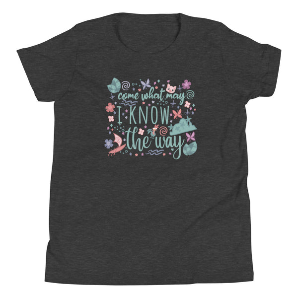 Moana Come What May Kid's Shirt I Know the Way Disney Princess Moana Kid's Shirt