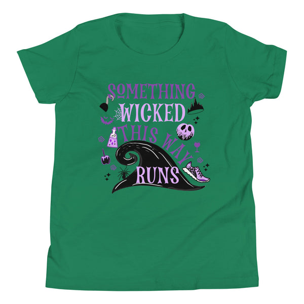 RunDisney Villains Kids Something Wicked Disney Running Kids T-Shirt
