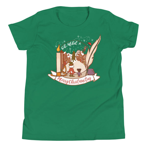 Christmas Carol Kid's T-Shirt Disney Shirt Mickey's Christmas Carol Inspired Scrooge Kid's T-Shirt