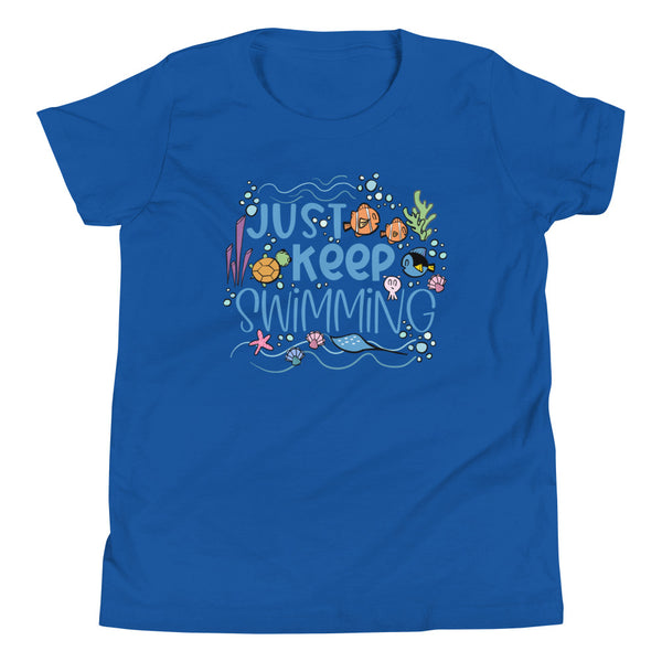 Finding Nemo Kid's T-Shirt Disney Shirt Just Keep Swimming Ocean Kid's Shirt