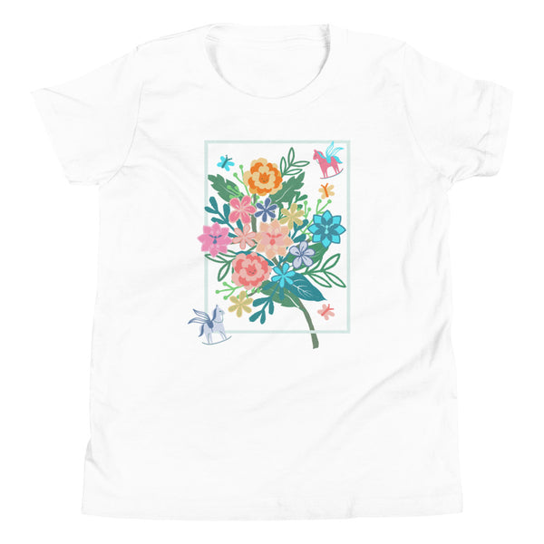 Alice in Wonderland Kids T-shirt Flower Bouquet Flower and Garden Festival Kid's T-shirt