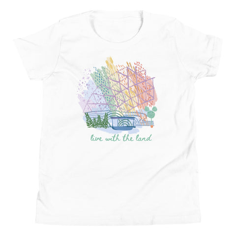 Living with the Land Kid's T-Shirt Epcot Park Walt Disney World Kid's T-shirt