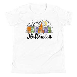 Main Street Halloween Kid's T-Shirt Disney Halloween Shirt This our Town Kid's T-Shirt