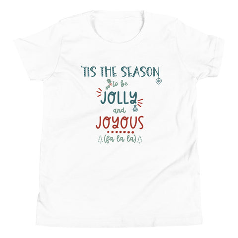 Muppets Christmas Carol Jolly and Joyous Disney Holiday Youth Short Sleeve T-Shirt