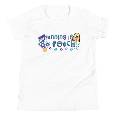 runDisney Pluto so fetch 5k marathon weekend 90s Disney shirt Youth Short Sleeve T-Shirt
