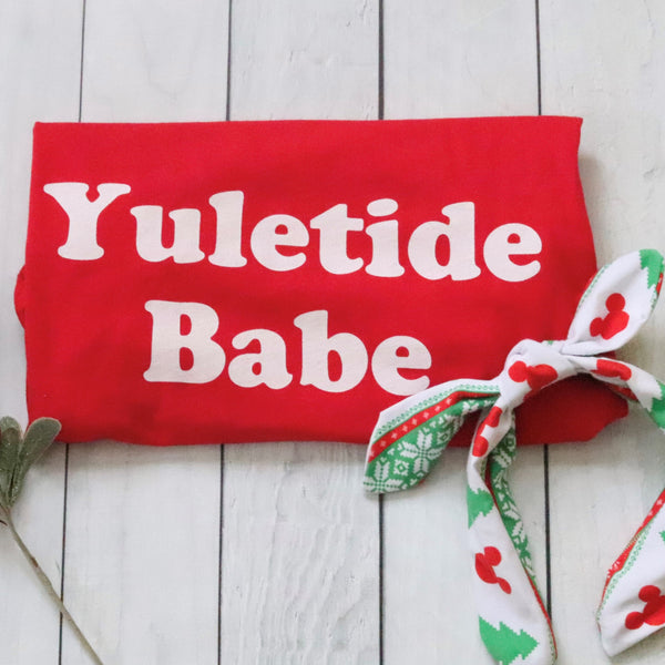 Christmas Holiday Yuletide Babe Short-Sleeve Unisex T-Shirt